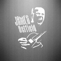 Наклейка James Hetfield - PrintSalon