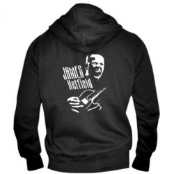 Мужское худи на молнии James Hetfield - PrintSalon
