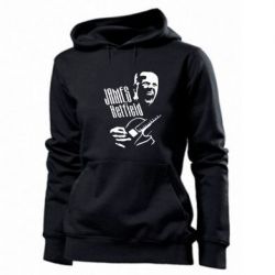Женское худи James Hetfield - PrintSalon