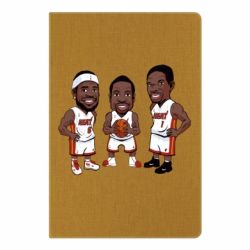 Блокнот с принто "James, Wade and Bosh" - PrintSalon