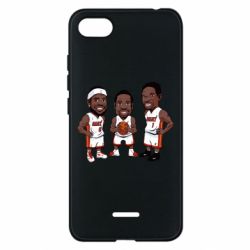Чохол для Xiaomi Redmi 6A "James, Wade and Bosh"