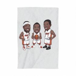 Полотенце с принтом "James, Wade and Bosh" - PrintSalon
