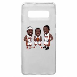 Чохол для Samsung S10+ "James, Wade and Bosh"