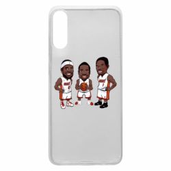Чохол для Samsung A70 "James, Wade and Bosh"