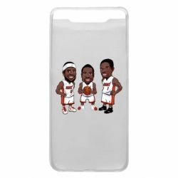 Чохол для Samsung A80 "James, Wade and Bosh"