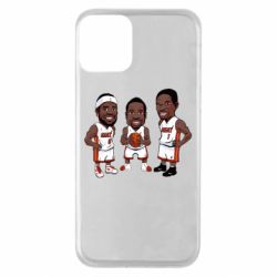 Чехол для iPhone 11 "James, Wade and Bosh" - PrintSalon