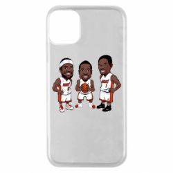 Чехол для iPhone 11 Pro "James, Wade and Bosh" - PrintSalon