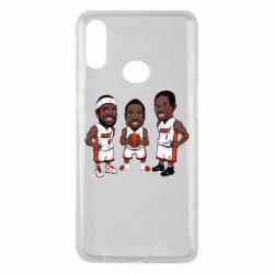 Чохол для Samsung A10s "James, Wade and Bosh"