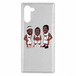 Чохол для Samsung Note 10 "James, Wade and Bosh"