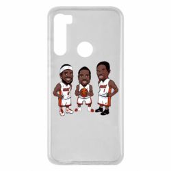 Чохол для Xiaomi Redmi Note 8 "James, Wade and Bosh"