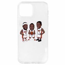 Чехол для iPhone 12 "James, Wade and Bosh" - PrintSalon