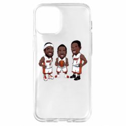 Чохол для iPhone 12 mini "James, Wade and Bosh"