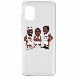 Чехол для Samsung A31 "James, Wade and Bosh" - PrintSalon