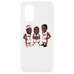 Чехол для Samsung A32 4G "James, Wade and Bosh" - PrintSalon