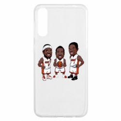Чехол для Samsung A50 "James, Wade and Bosh" - PrintSalon