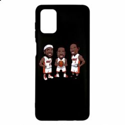 Чехол для Samsung M51 "James, Wade and Bosh" - PrintSalon