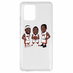 Чехол для Samsung S10 Lite "James, Wade and Bosh" - PrintSalon