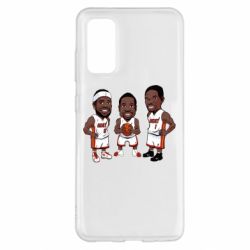 Чехол для Samsung S20 "James, Wade and Bosh" - PrintSalon