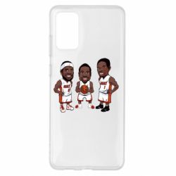 Чохол для Samsung S20+ "James, Wade and Bosh"