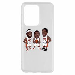 Чехол для Samsung S20 Ultra "James, Wade and Bosh" - PrintSalon