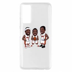 Чехол для Huawei P Smart 2021 "James, Wade and Bosh" - PrintSalon