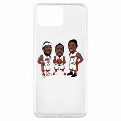 Чехол для Oppo A73 "James, Wade and Bosh" - PrintSalon