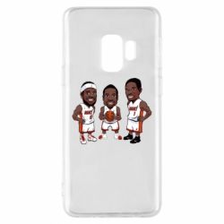 Чехол для Samsung S9 "James, Wade and Bosh" - PrintSalon