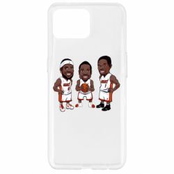Чехол для Oppo Reno 4 Lite "James, Wade and Bosh" - PrintSalon