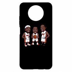 Чехол для Xiaomi Redmi Note 9 5G/Redmi Note 9T "James, Wade and Bosh" - PrintSalon