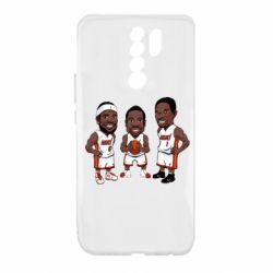 Чохол для Xiaomi Redmi 9 "James, Wade and Bosh"