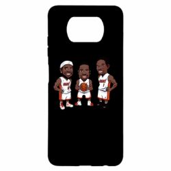 Чохол для Xiaomi Poco X3 "James, Wade and Bosh"