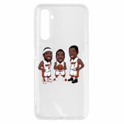 Чехол для Realme 6 "James, Wade and Bosh" - PrintSalon