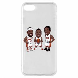 Чехол для iPhone 7 "James, Wade and Bosh" - PrintSalon