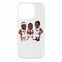 Чохол для iPhone 14 Pro "James, Wade and Bosh"