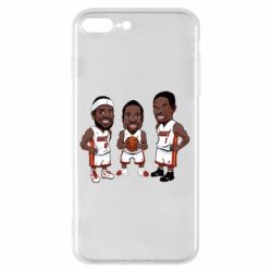 Чехол для iPhone 8 Plus "James, Wade and Bosh" - PrintSalon