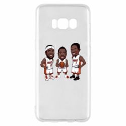 Чохол для Samsung S8 "James, Wade and Bosh"