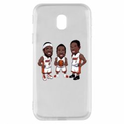 Чохол для Samsung J3 2017 "James, Wade and Bosh"