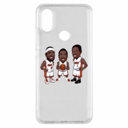 Чехол для Xiaomi Mi A2 "James, Wade and Bosh" - PrintSalon