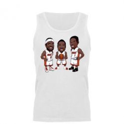 Мужская майка "James, Wade and Bosh" - PrintSalon