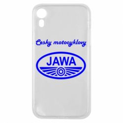 Чехол для iPhone XR Java Cesky Motocyclovy - PrintSalon