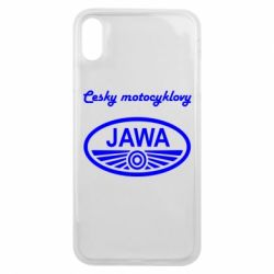 Чехол для iPhone Xs Max Java Cesky Motocyclovy - PrintSalon