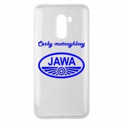 Чехол для Xiaomi Pocophone F1 Java Cesky Motocyclovy - PrintSalon