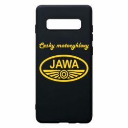 Чехол для Samsung S10+ Java Cesky Motocyclovy - PrintSalon