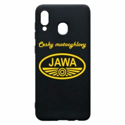 Чехол для Samsung A20 Java Cesky Motocyclovy - PrintSalon