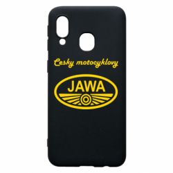 Чехол для Samsung A40 Java Cesky Motocyclovy - PrintSalon