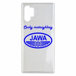 Чехол для Samsung Note 10 Plus Java Cesky Motocyclovy - PrintSalon