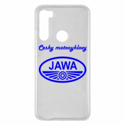 Чехол для Xiaomi Redmi Note 8 Java Cesky Motocyclovy - PrintSalon