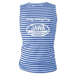 Майка-тельняшка Java Cesky Motocyclovy-PrintSalon Майка-тельняшка Java Cesky Motocyclovy