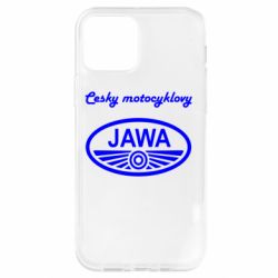 Чехол для iPhone 12 Java Cesky Motocyclovy - PrintSalon