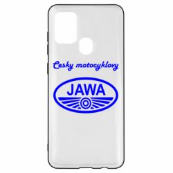 Чехол для Samsung A21s Java Cesky Motocyclovy - PrintSalon
